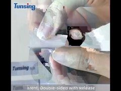 DS019100R Film adhésif à fusion chaude pour patch de broderie