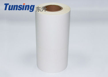 Blanc translucide chaud de film adhésif de fonte d'EVA de basse température pour la feuille de PE de polyéthylène