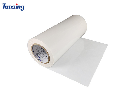 adhésif dégrossi de tissu de polyester de Tunsing de fonte de SIÈGE POTENTIEL D'EXPLOSION de 0.08mm de film chaud de colle double